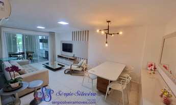 Imagem 2: Apartamento térreo e mobiliado no Golf Ville Porto das Dunas com 3 suítes