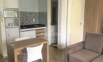 Imagem 3: Flat disponível para locação no QI Intelligence Flat com 1 dormitório e 1 vaga de garagem