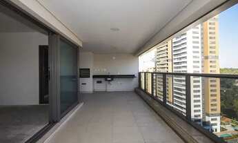 Imagem 3: Novo com espaçosa varanda gourmet integrada no Campo Belo