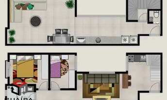 Imagem 6: Apartamento à venda 1 quarto 1 vaga Residencial Nº 7 Parque das Nações - Santo André - SP