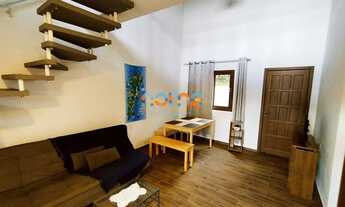 Imagem: Loft duplex para aluguel possui 70 metros