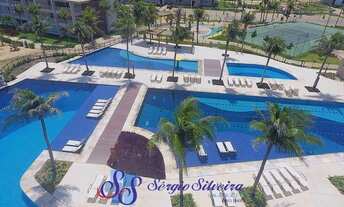 Imagem 3: Apartamento térreo e mobiliado no Golf Ville Porto das Dunas com 3 suítes