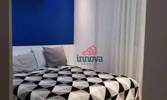 Imagem 2: Apartamento com 1 dormitório para alugar, 68 m² por R$ 3.051,00/mês - Vila Galvão - Guarul