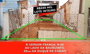 Imagem: Lote inteiro na Rua Gerson França