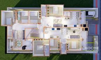 Imagem 5: Apartamento com 3 dormitórios à venda, 78 m² por R$ 414.720 - Santa Regina - Camboriú/SC