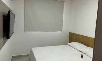 Imagem 6: Quarto e sala totalmente mobiliado na ponta verde completo