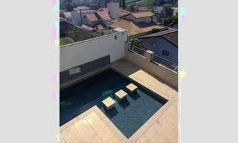 Imagem 5: Locação: 7.500,00 -Sobrado moderno, 3 suítes, 220 m² com piscina Villagge Panorama -Vinhe