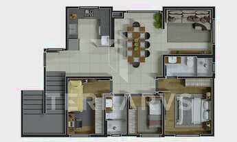 Imagem 7: APARTAMENTO com 2 dormitórios à venda por R$ 249.000,00 no bairro Bom Jesus - SÃO JOSÉ DOS