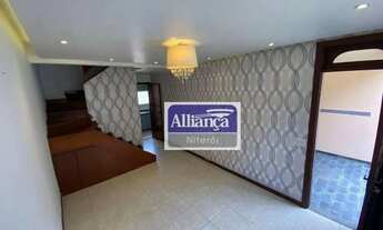 Imagem 2: Casa duplex com 2 dormitórios, 1 vaga de garagem e churrasqueira, 87m² - venda por R$ 285