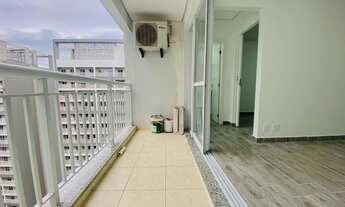 Imagem 3: Apartamento para venda possui 49 metros quadrados com 1 quarto em Vila Mathias - Santos