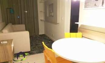 Imagem 2: Ótimo Apto Varanda Sala Quarto no Cond. Arte Studios