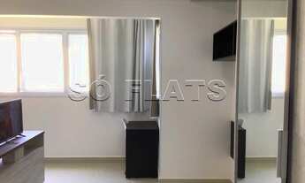 Imagem 6: Flat todo mobiliado, com cozinha completa geladeira grande a menos de 300m da Av. Paulista