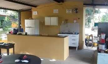 Imagem: Vendo rancho nas margens do rio dos bois