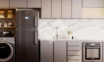 Imagem 3: Apartamento no Residencial Art Haus, Vila Rosa, Goiânia - GO 55m² de Área Pri