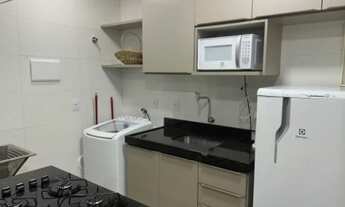 Imagem 4: Quarto e sala totalmente mobiliado na ponta verde completo