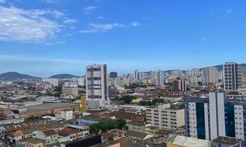 Imagem 3: Apartamento para venda tem 58 metros quadrados com 2 quartos em Vila Mathias - Santos - SP