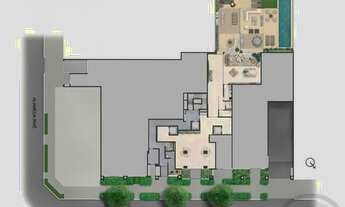 Imagem 7: Cobertura Duplex Assobradada de 452 m² com 4 Suítes e 4 Vagas em Moema Nobre - SP Ref.:344