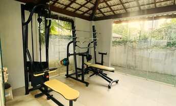 Imagem 6: Casa 6 quartos, academia, piscina com bar, churrasqueira, 700m da praia