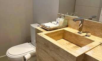 Imagem 3: Casa térrea mobiliada para aluguel e venda em Alphaville com 230m² com 3 suítes