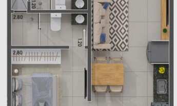 Imagem 2: Apto 1 Dorm e Lazer Completo na Praia das Toninhas - Ubatuba - SP