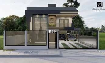 Imagem 2: Casa Alto Padrão em Construção com 03 dormitórios no bairro Canto - Florianópolis- SC