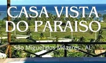 Imagem: Casa em Milagres, venha passar o ano novo