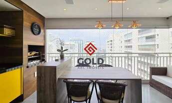 Imagem 4: Apartamento com 3 dormitórios para alugar, 123 m² por R$ 9.475,00/mês - Centro - São Berna