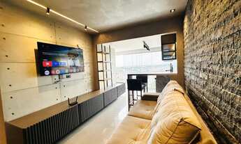 Imagem 6: Lindo Apto 100% mobiliado 3/4 sendo 2 suítes varanda gourmet 2 vagas