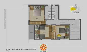 Imagem 3: COBERTURA TOP HOUSE 160M² / 3 QTOS / LAZER / BAIRRO CASTELO / BELO HORIZONTE/MG