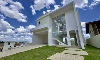 Imagem 2: Casa NOVA com 4 suítes, piscina e vista panorâmica do Condomínio Real Park