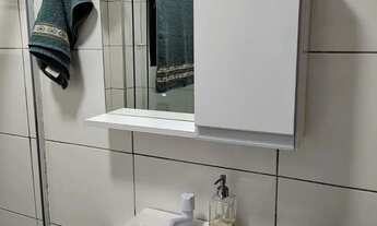 Imagem 6: Sala Living - Mobiliada - c/ 1 Vaga - Gonzaga - Santos - SP