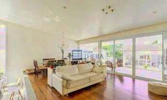 Imagem 2: Sobrado com Piscina e 3 dormitórios para alugar, 384 m² por R$ 18.693/mês - Jardim - Santo