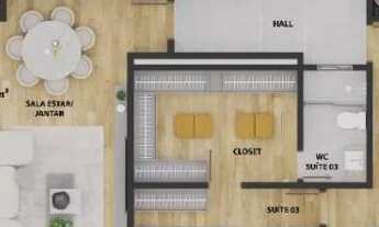 Imagem 3: Cambô à Venda Apartamento com 3 dormitórios