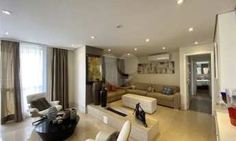 Imagem 5: Belíssimo apartamento com 206 metros, varanda gourmet com fechamento em vidro, sala para 0