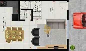 Imagem 7: Sobrado com 3 dormitórios à venda, 103 m² por R$ 599.000,00 - Alto Boqueirão - Curitiba/PR