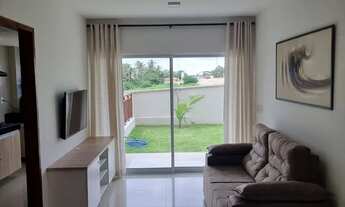 Imagem 2: Apartamento térreo mobiliado com jardim e vista mar Cumbuco Ceará