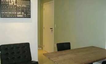 Imagem 5: Apartamento com 1 dormitório para alugar, 50 m² por R$ 2.700,00/mês - Jardim Aquarius - Sã