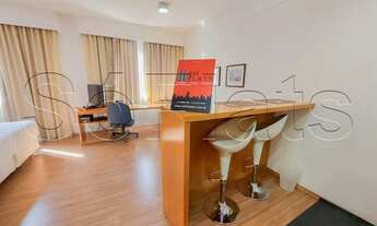 Imagem 2: Apto Comfort Suites Alphaville disponível para locação contendo 1 dormitório e 1 vaga de g