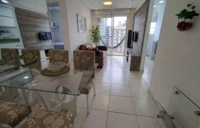 Imagem 2: Apto semi-mobiliado, 1 quarto, 100m do mar, lazer clube, 1 vaga de garagem demarcada