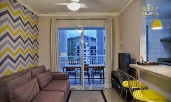 Imagem 4: Apartamento na praia 2 dormitórios 1 suíte 2 vagas varanda gourmet Astúrias Guarujá