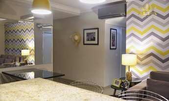 Imagem 6: Apartamento na praia 2 dormitórios 1 suíte 2 vagas varanda gourmet Astúrias Guarujá