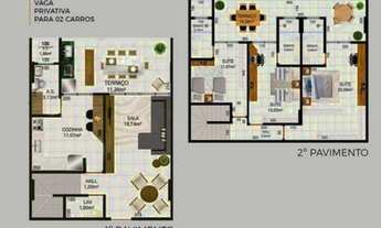 Imagem 2: Oportunidade! Apartamento Duplex Alto Padrão na Planta - Canto do Forte