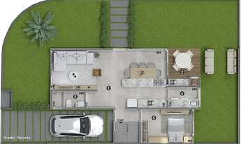 Imagem 4: Casa para Venda em Florianópolis, Cachoeira do Bom Jesus, 4 dormitórios, 3 suítes, 1 banhe