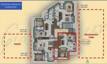 Imagem 3: Cobertura Duplex com 3 Suítes no Centro de Gramado