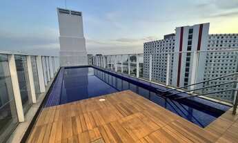 Imagem 3: Apartamento para aluguel com 2 quartos novo lazer quadra praia em José Menino - Santos - S