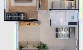 Imagem: Smart Taruma - 2 quartos