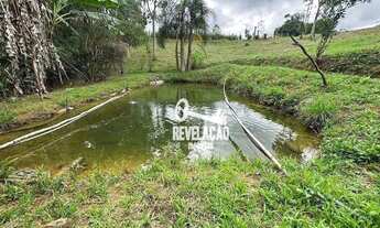 Imagem: Chácara com bosque, tanque de peixes, área