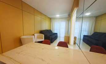 Imagem 2: Lindo apartamento de 2 dormitórios decorado no Canto do Forte