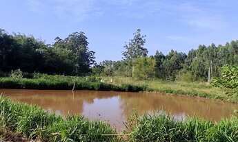 Imagem 7: Sitio com casa e açude no municipio de TABAÍ RS