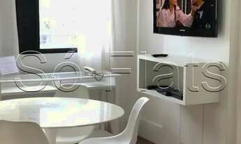 Imagem 4: Lindo flat com 1 suíte e 2 vagas de garagem no Jardim Paulista para locação